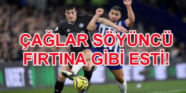 CAGLAR SOYUNCU LIG MACI