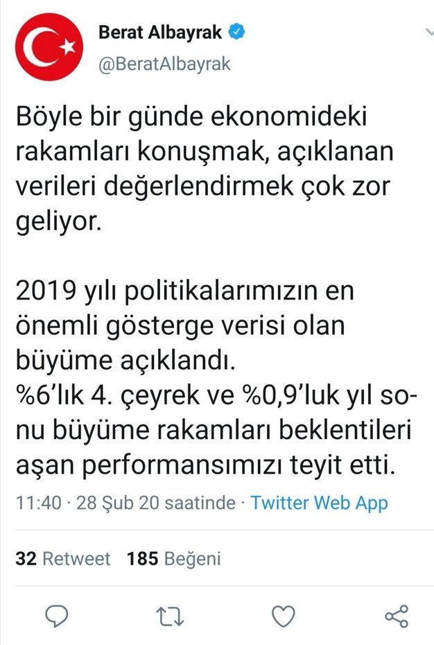 berat albayrak sehit haberleri ekonomi haber twitter