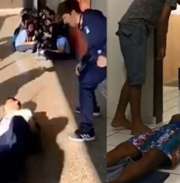 Sosyal medya okul öğrenci kafatası kırıcı akım