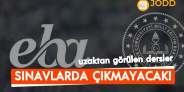 eba tv sinavlar dersler koronavirus