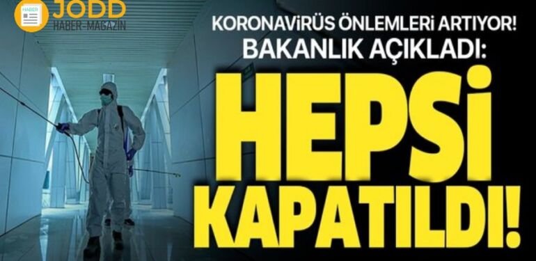 koronavirus kutuphaneler kapatildi