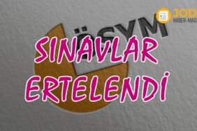 osym sinav tarihleri ertelendi