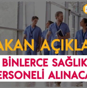 saglik personeli alimi yapilacak