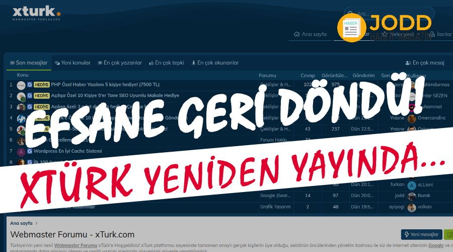 xturk webmaster forumu