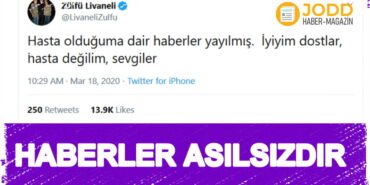 zulfu livaneli koronavirus aciklama