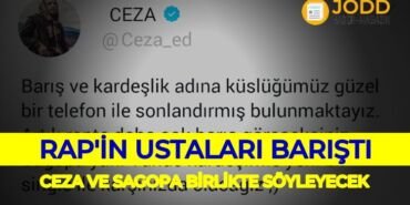 Ceza ve Sagopa Kajmer Barıştı