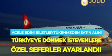 Amerika türk vatandaşları özel uçak bilet fiyatları