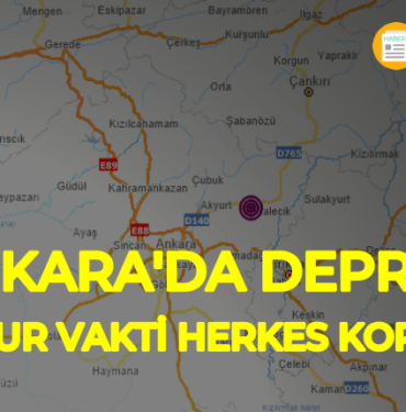 ankara 3.7 deprem sahur vakti