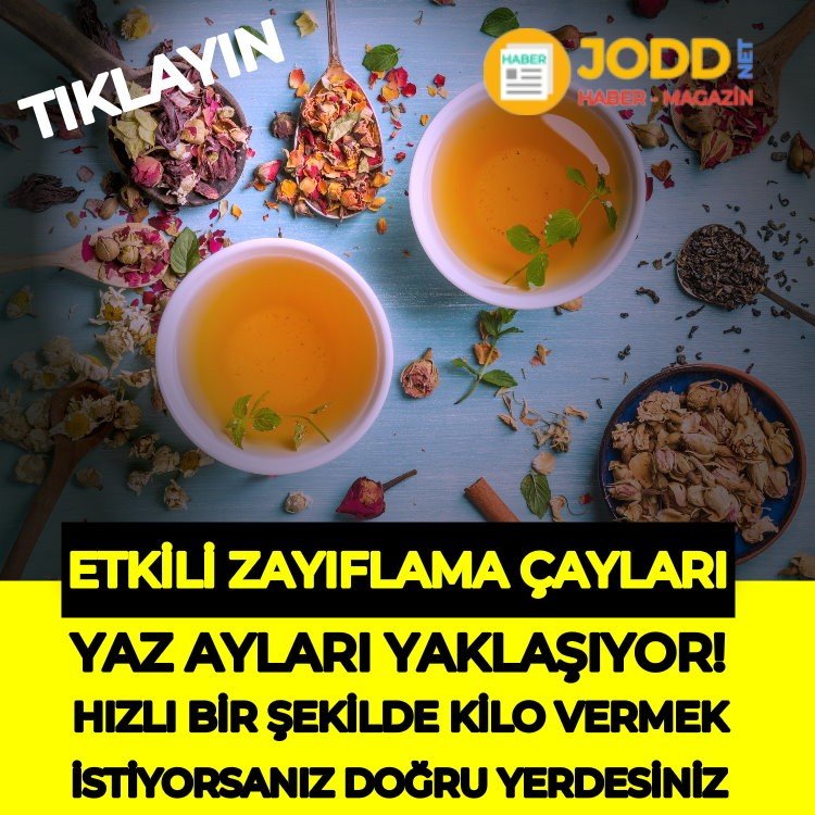 Bitkisel zayıflama çayları