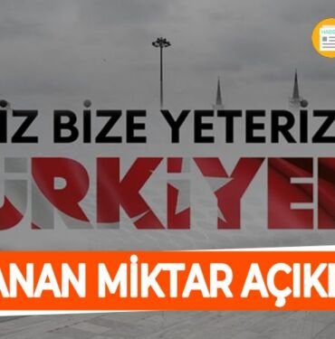 Biz bize yeteriz türkiyem ne kadar toplandı