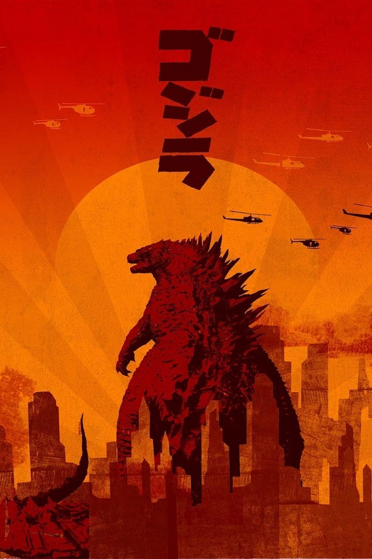 Godzilla – Mitolojik Karakter Arkaplan Resimleri