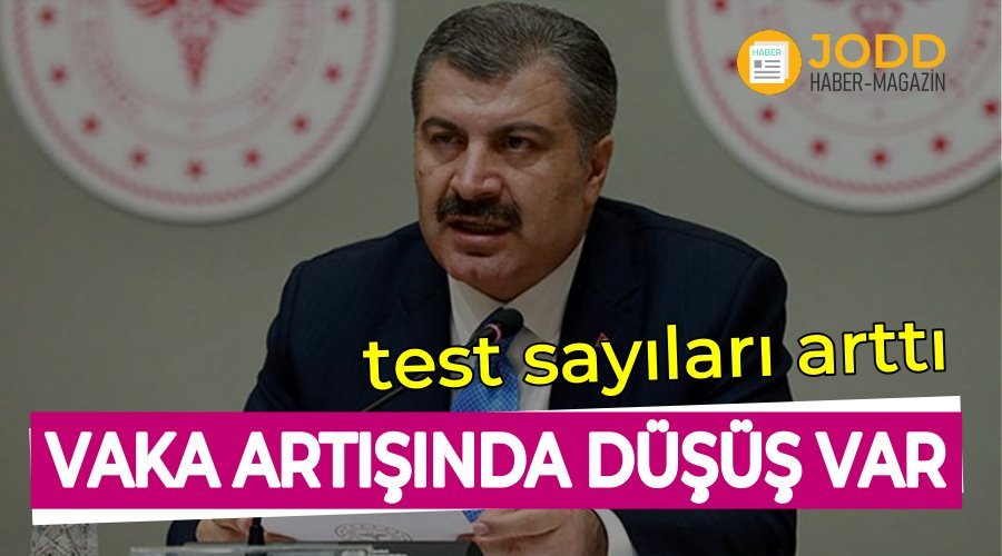 Fahrettin Koca: vaka artışında düşüş var