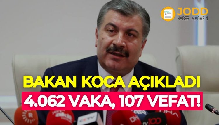 fahrettin koca koronavirus 14 nisan