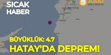 hatay yayladagi deprem 15 nisan 2020