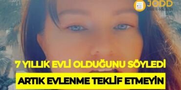 Hilal Cebeci Evli olduğunu açıkladı