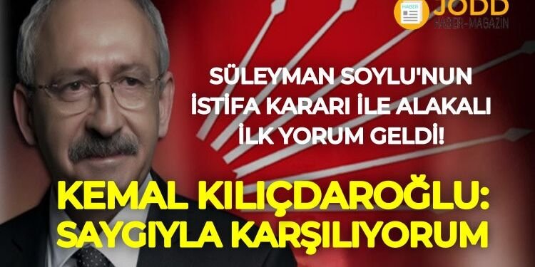 kemal kilicdaroglu istifa yorum