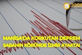 Manisa'da korkutan deprem! İzmir sallandı 16 Nisan 2020