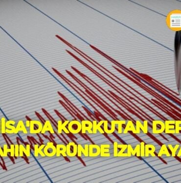 Manisa'da korkutan deprem! İzmir sallandı 16 Nisan 2020