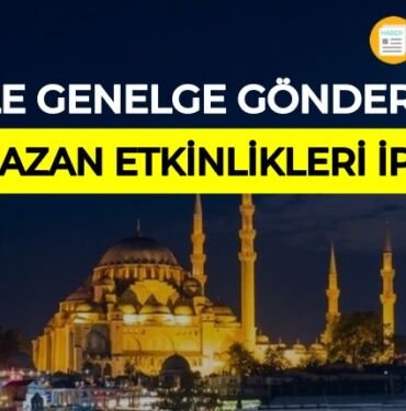 ramazan etkinlikleri iptal edildi