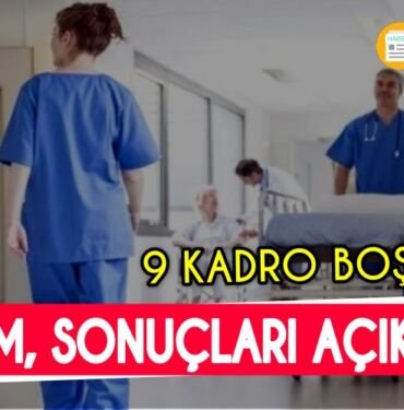 Sağlık Bakanlığı Sözleşmeli Personel Alımı Sonuçları