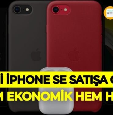 Yeni iphone se muhteşem özellikleri ile satışa başladı