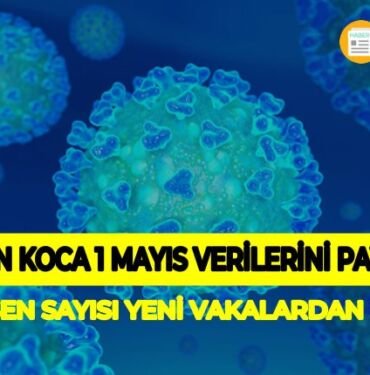 1 mayis koronavirus sayilari