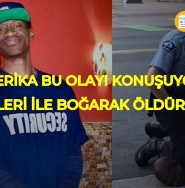 Amerika'da polis siyah vatandaşı dizleri ile öldürdü