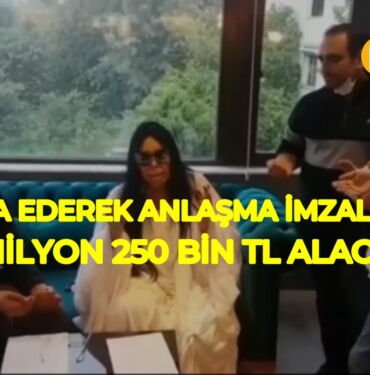 Bülent Ersoy dua ederek anlaşma imzaladı