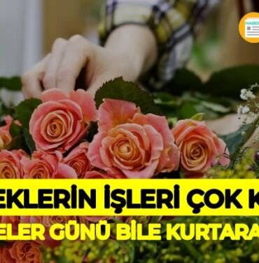 Çiçekçiler koronavirs satış yapamadı