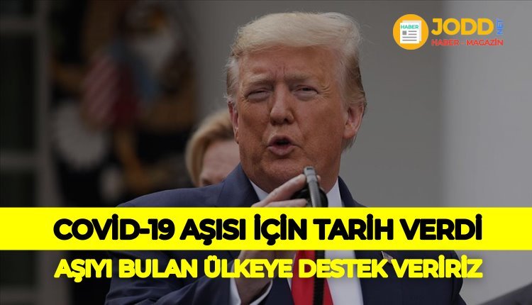 Donald Trump covid-19 aşısı