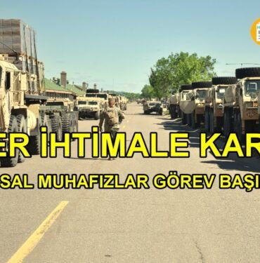george floyd protestolari icin askeriye hazir durumda