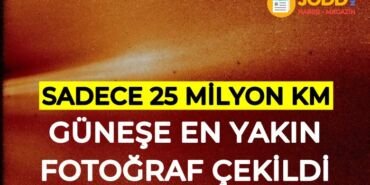 Güneş'in içinden çekilen fotoğraf ve jüpiter gezegeni