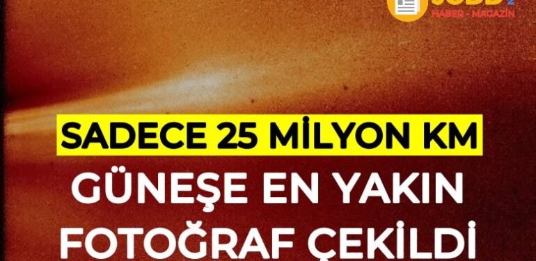 Güneş'in içinden çekilen fotoğraf ve jüpiter gezegeni