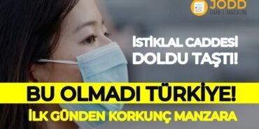 istiklal caddesi fahrettin koca koronavirus