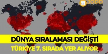 Koronavirüs dünya haritası değişti