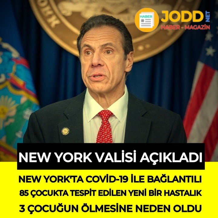 New York valisi Andrew Cuomo gizemli hastalık ile 3 çocuğun öldüğünü söyledi