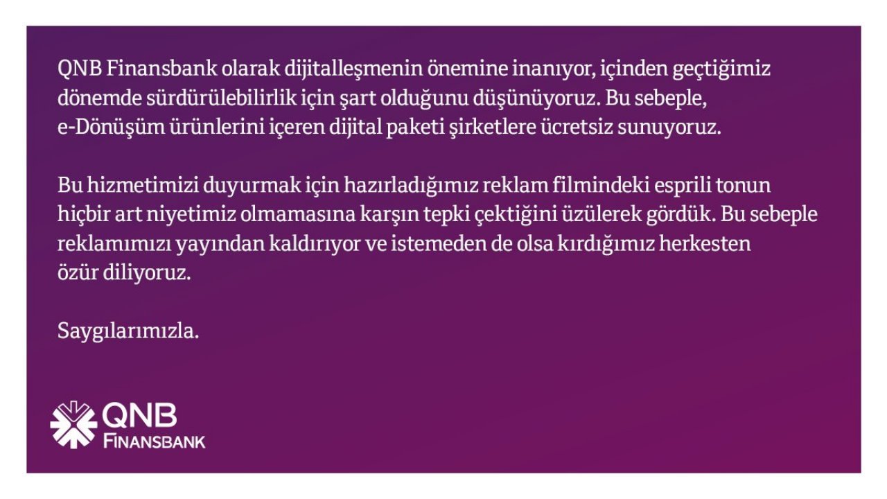 QNB Finansbank şikayetleri dinledi