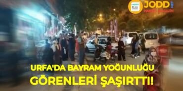 Şanlıurfa ramazan bayramı öncesi alışveriş yoğunluğu