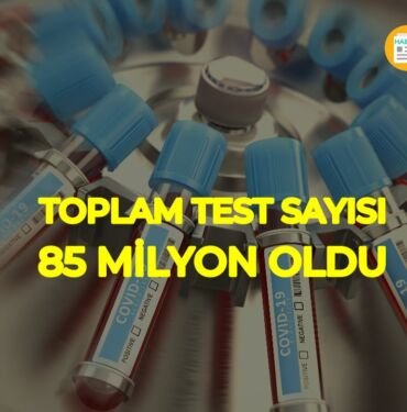 Türkiye korona test sayısı toplam 2020