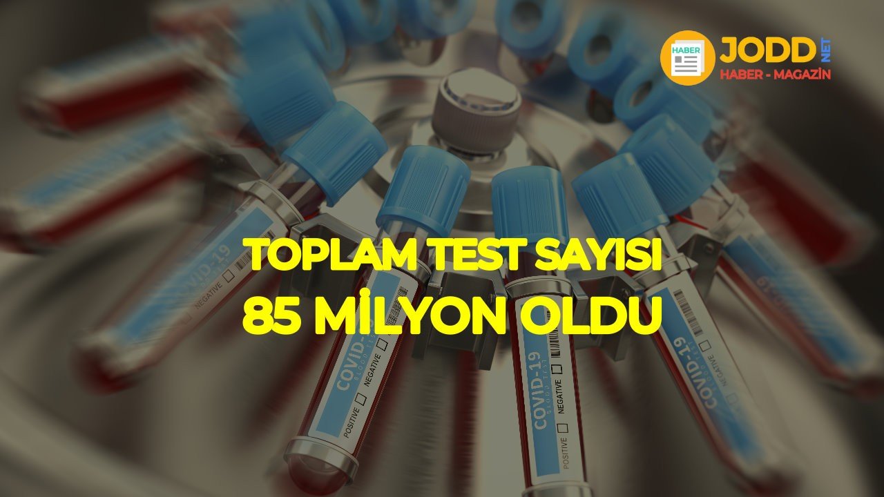 Türkiye korona test sayısı toplam 2020