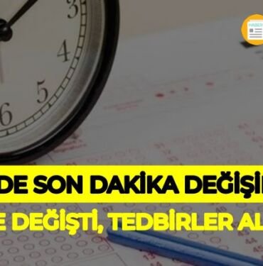 YKS 2020 tarihleri değişti mi?