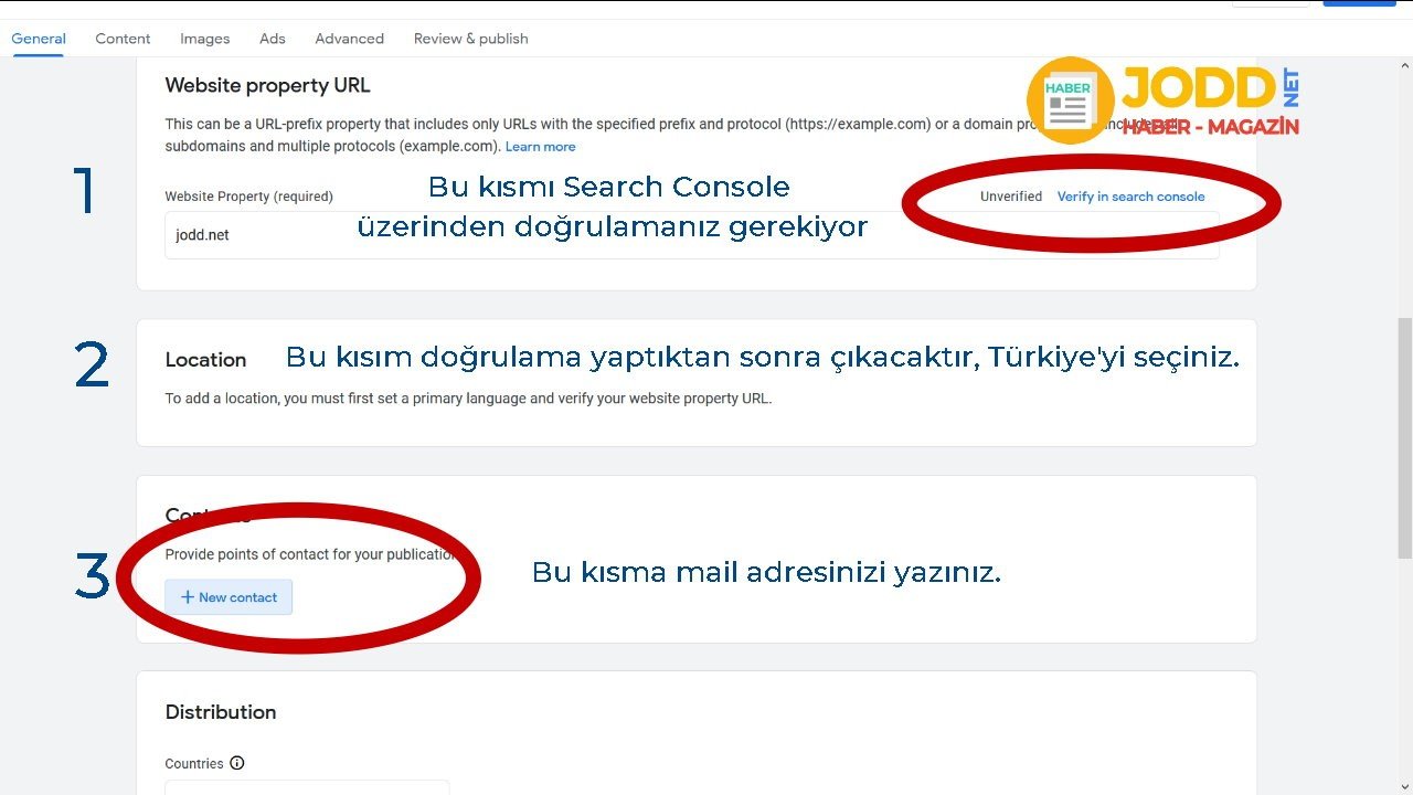 3. aşama google news basvurusu basit bilgiler 2