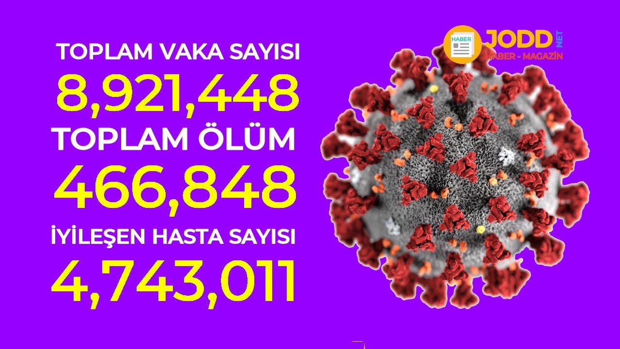 Dünya geneli covid-19 tablosu, korona rakamları