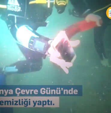 İBB dünya çevre gününde deniz temizliği yaptı