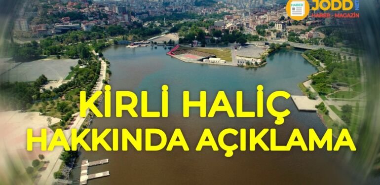 İBB Kirli Haliç körfesi hakkında açıklama