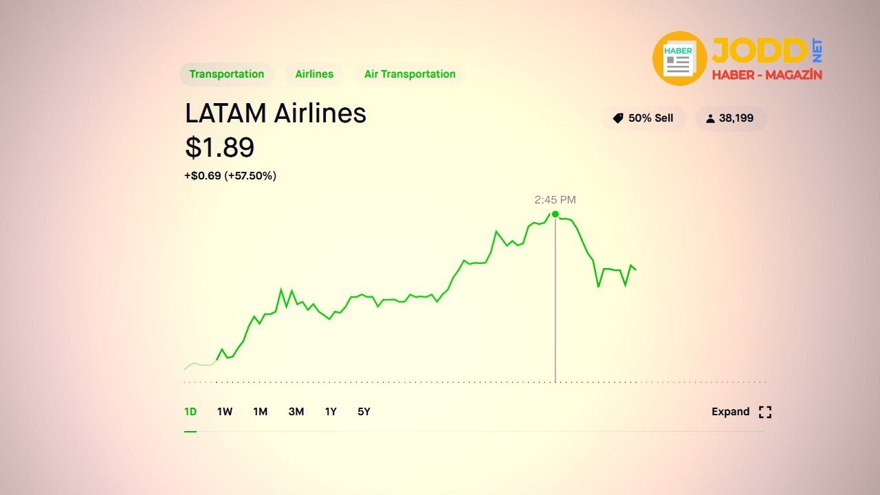 latam havayolu şirketi borsa hisseleri