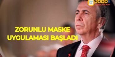 Mansur Yavaş: Zorunlu maske uygulaması başladı