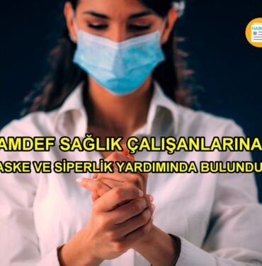 SAMDEF'ten maske ve siperlik yardımı