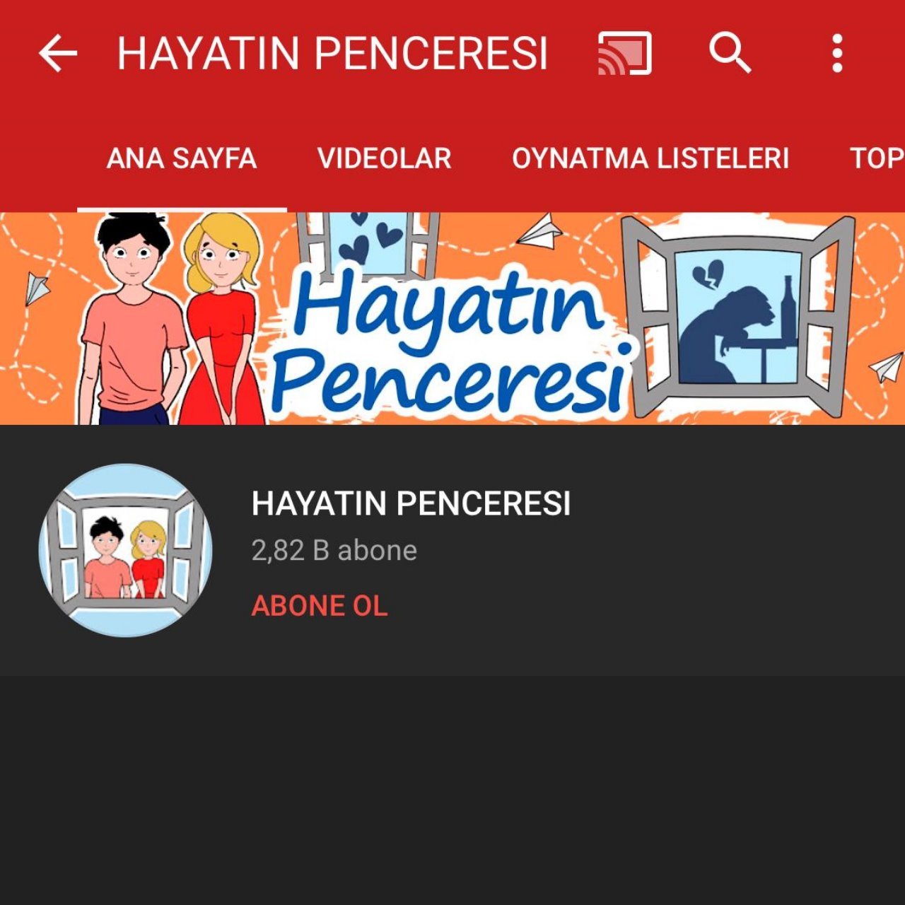 Youtube çocuk istismarı, hayatın penceresi kanalı