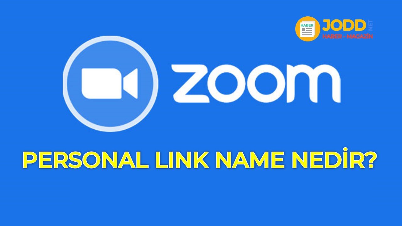 zoom personal link name nedir
